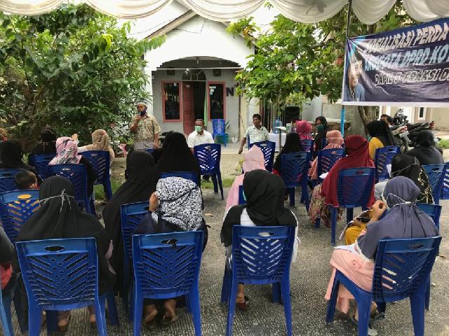 Wakil Rakyat Sigit Yuwono Lakukan Sosialisasi Perda  Naker Lokal Pekanbaru