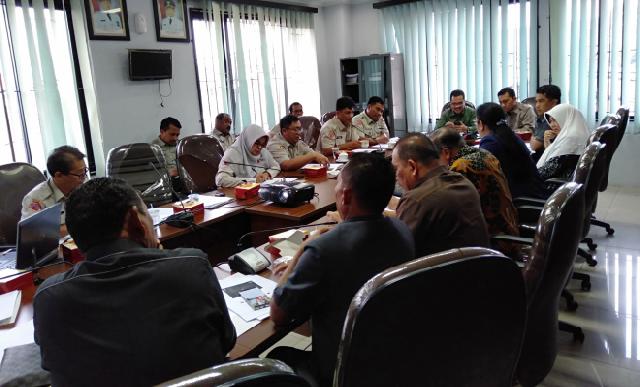 Komisi III DPRD Bersama BPBD Kota Pekanbaru Lakukan Hearing.