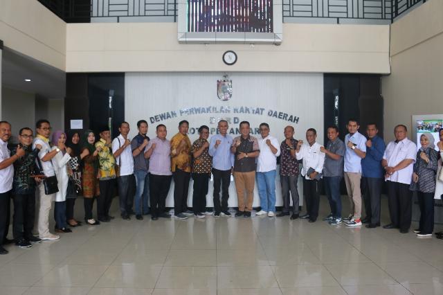 Bahas Hearing, DPRD Inhil Kunjungi DPRD Pekanbaru